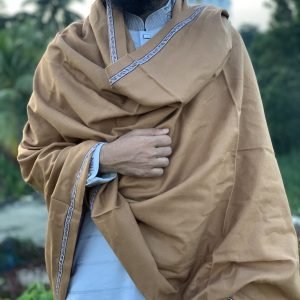 প্রিমিয়াম উলের শাল (Khaki Color)