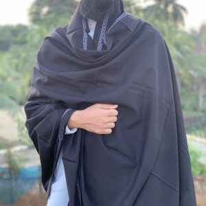 প্রিমিয়াম উলের শাল (Black Color)