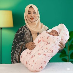 প্রিমিয়াম বেবি ব্ল্যাংকেট (Baby Pink Color)